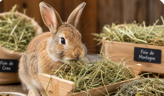 🌿 Quel foin choisir pour son lapin ? Le guide complet des différents foins (2026)