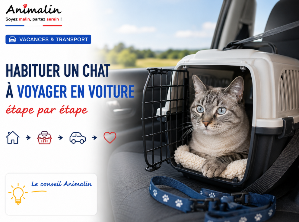 🐱 Comment habituer un chat à voyager en voiture ? Méthode étape par étape