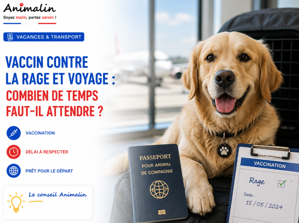 🪪 Vaccin contre la rage et voyage : combien de temps faut-il attendre avant de partir ?