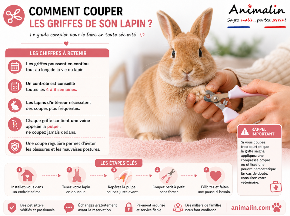 ✂️ Comment couper les griffes d'un lapin ? Le guide complet pour le faire sans stress