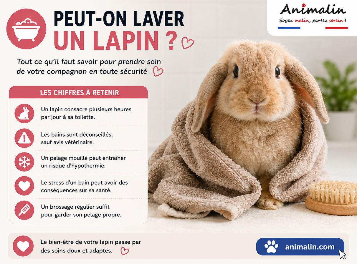 Peut-on laver un lapin ? Le guide complet (2026)